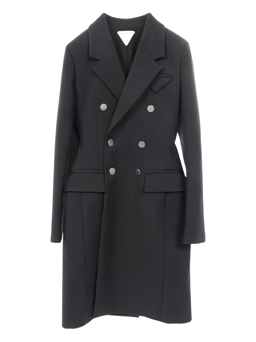 Bottega Veneta Pre-Owned 10s double-breasted coat | Black | Image 1