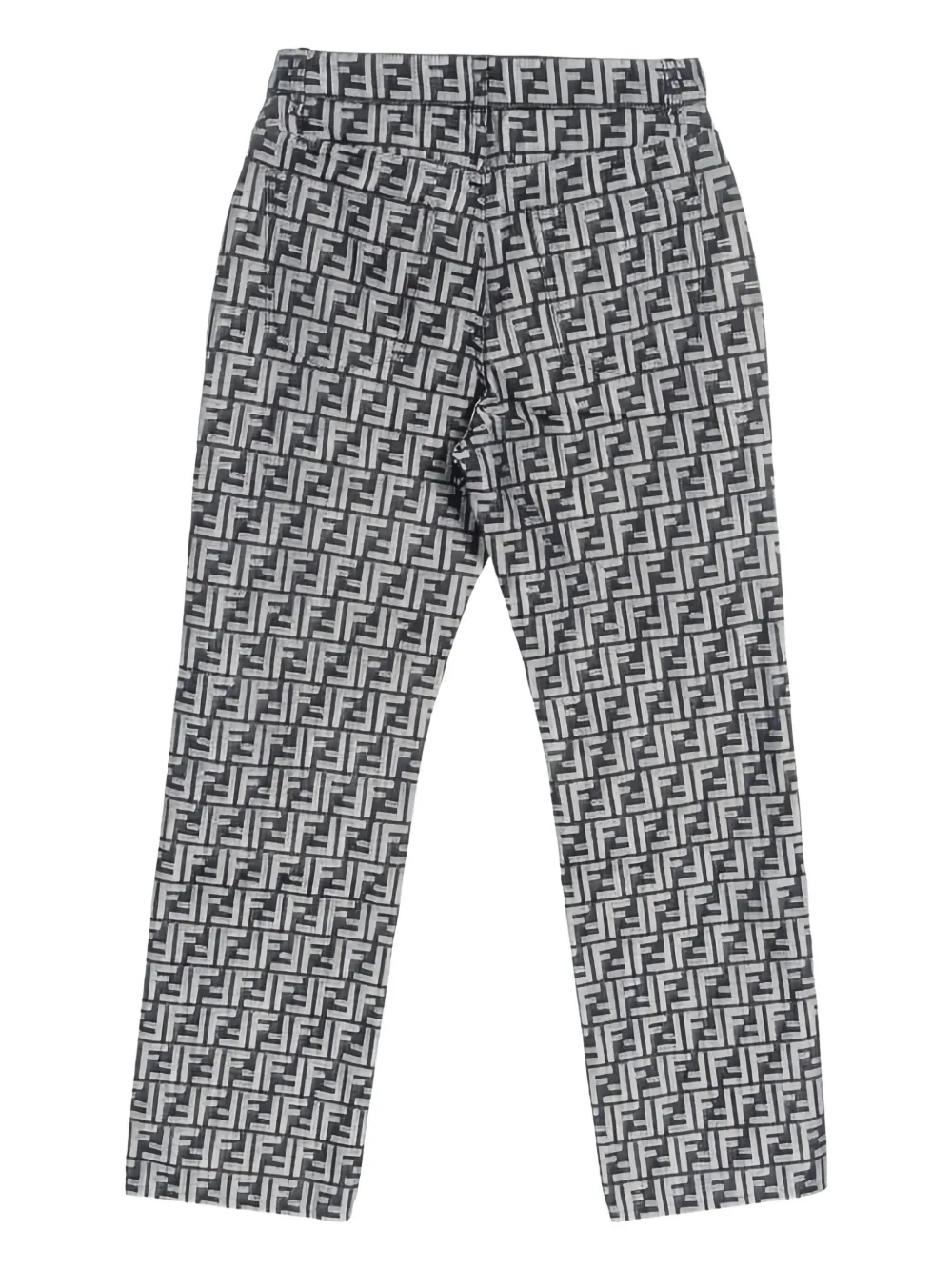 Fendi Pre-Owned Zucca-patterned jeans | Image 2