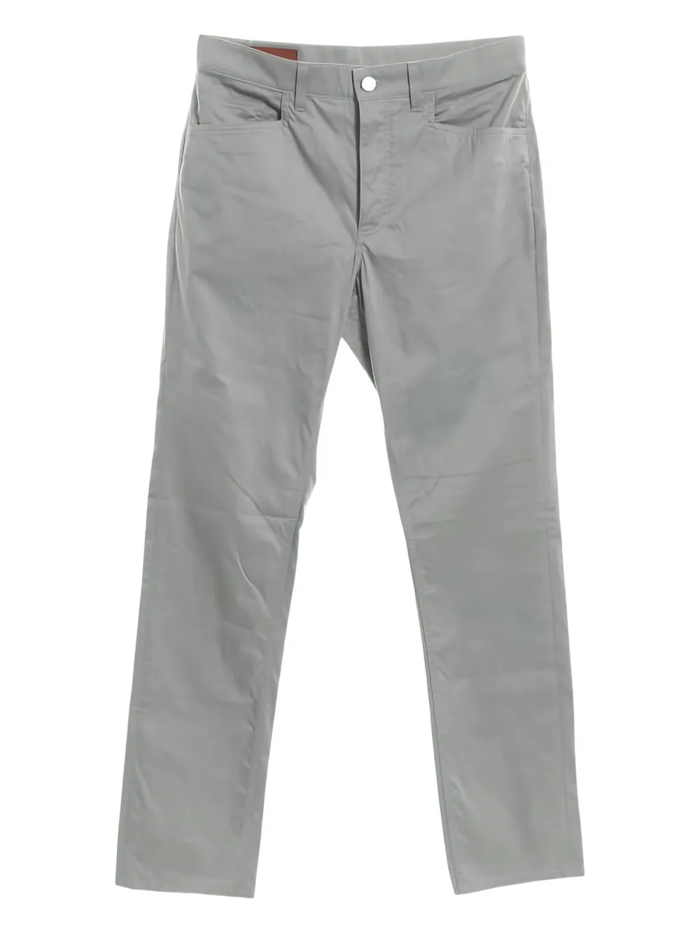 Hermès Pre-Owned cotton pants | Grey | Image 1