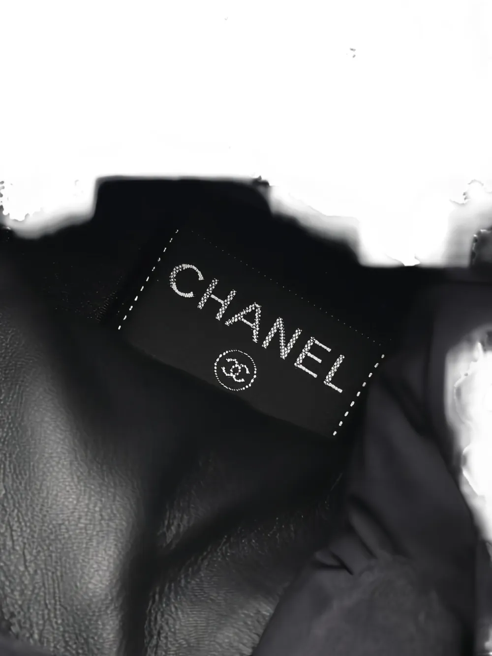 Pre-owned Chanel 40mm Coco Mark Boots In Black