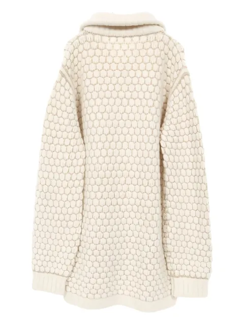 Hermès Pre-Owned roll-neck cardigan