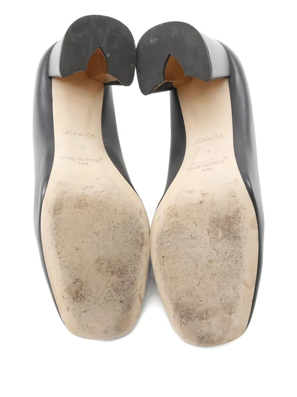 Louis Vuitton Pre-Owned 85mm leather heeled pumps | Image 2