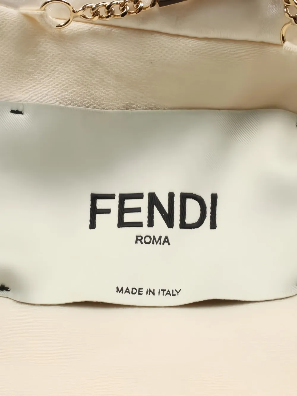 Pre-owned Fendi Layered Belted Jacket In Neutral