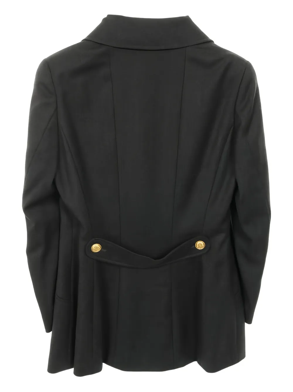 Pre-owned Chanel Coco Mark Tailored Jacket In Gray