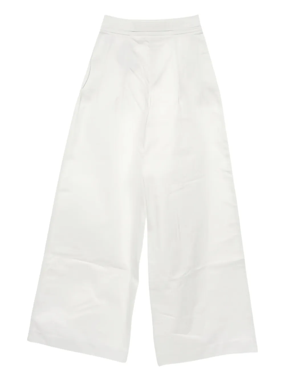 Pre-owned Dior Belted Pants In White