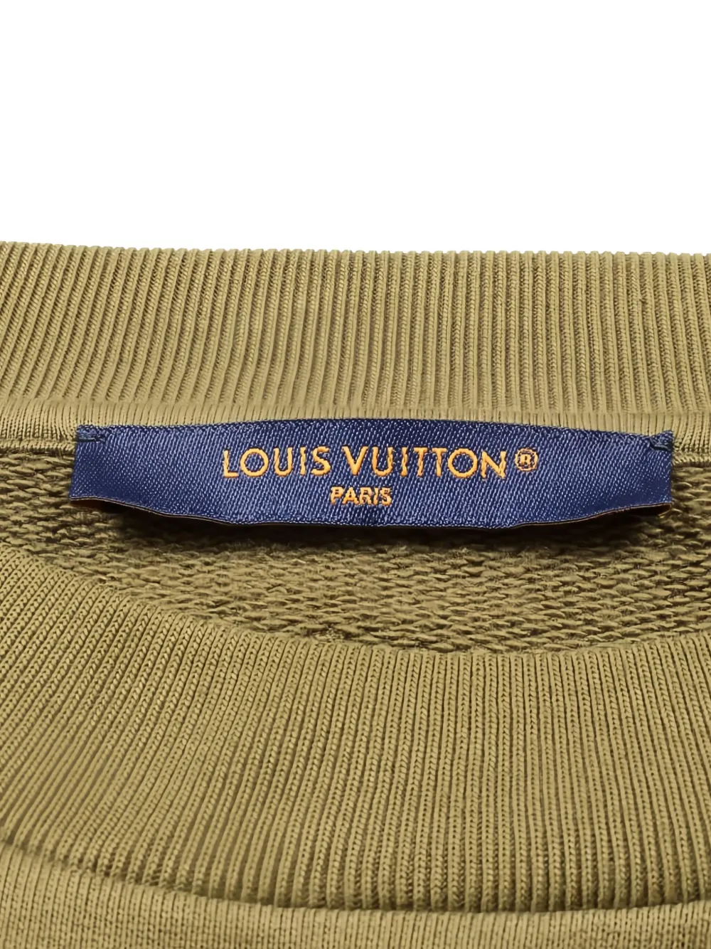 Pre-owned Louis Vuitton 10s Crew-neck Sweatshirt In Green