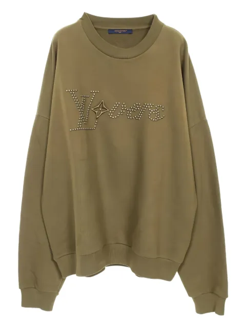 Louis Vuitton Pre-Owned 10s crew-neck sweatshirt