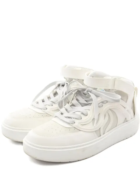 Stella McCartney Pre-Owned 00s S-Wave high-cut sneakers