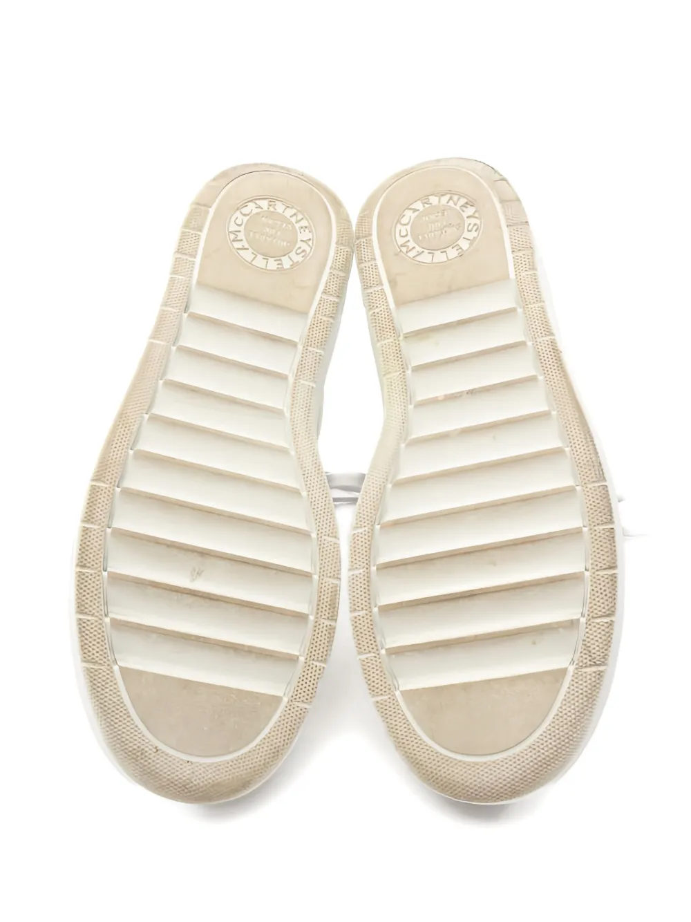 Stella McCartney Pre-Owned 00s S-Wave high-cut sneakers | Image 2