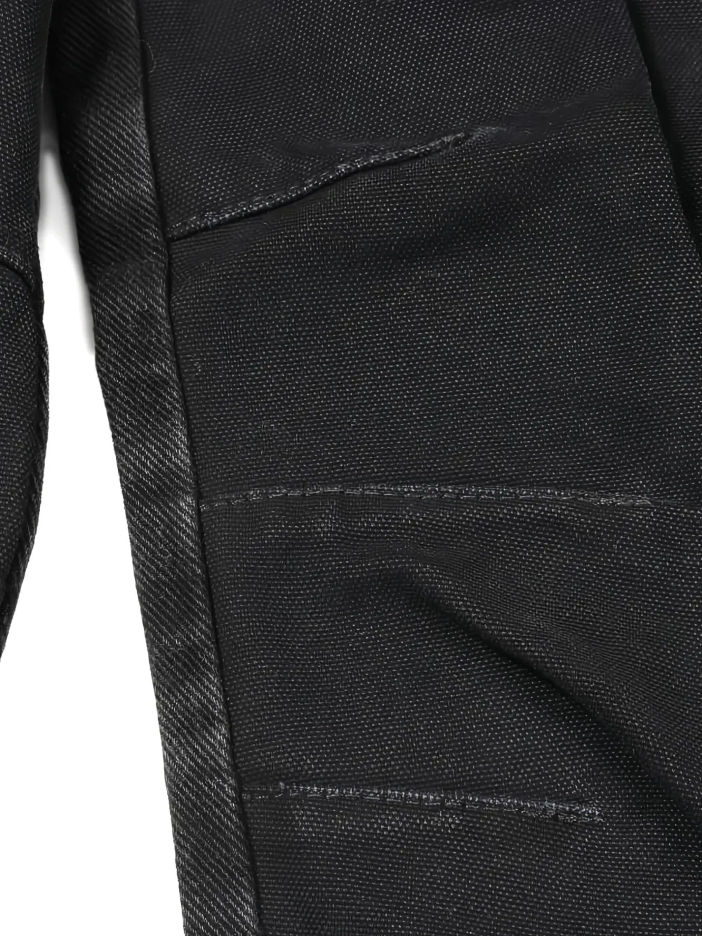Pre-owned Louis Vuitton 2020s Monogram-detailed Jeans In Black