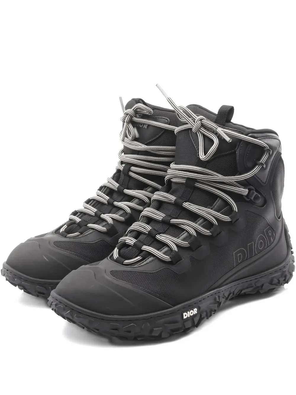 Christian Dior Pre-Owned 2010s Diorizon hiking boots - ブラック Christian Dior Pre-Owned 2010s Diorizon hiking boots - ブラック