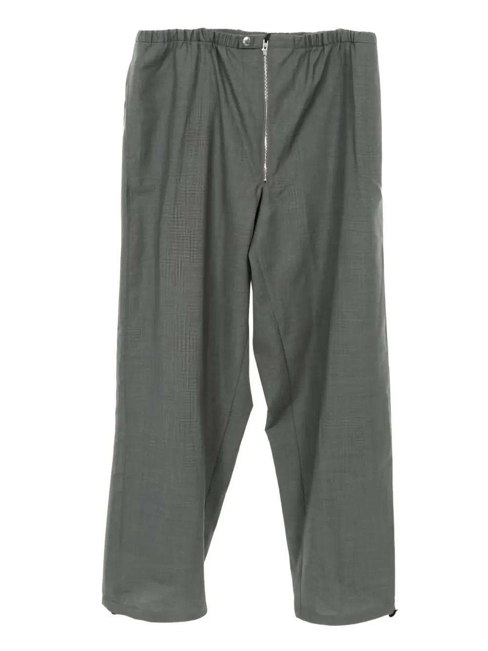 Prada Pre-Owned 2020s wool trousers | Grey | Image 1