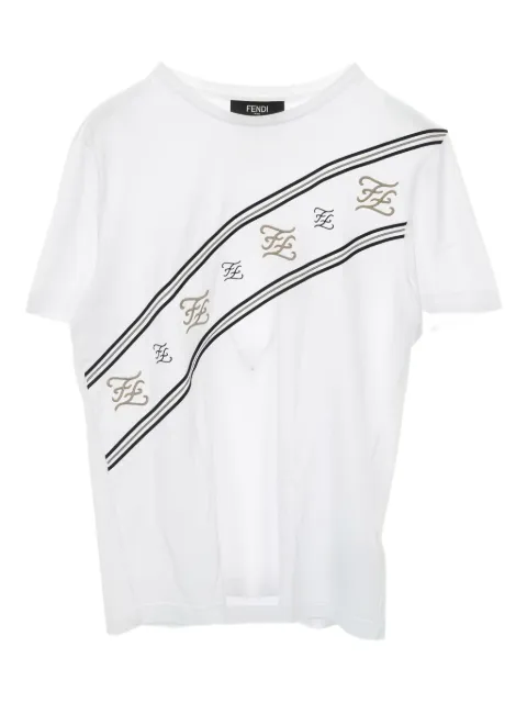 Fendi Pre-Owned t-shirt à logo FF (années 2010)