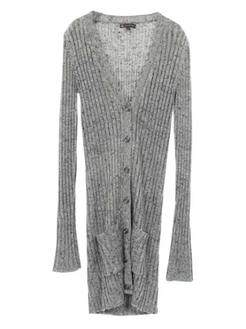 Burberry Pre-Owned 2010s ribbed cardigan