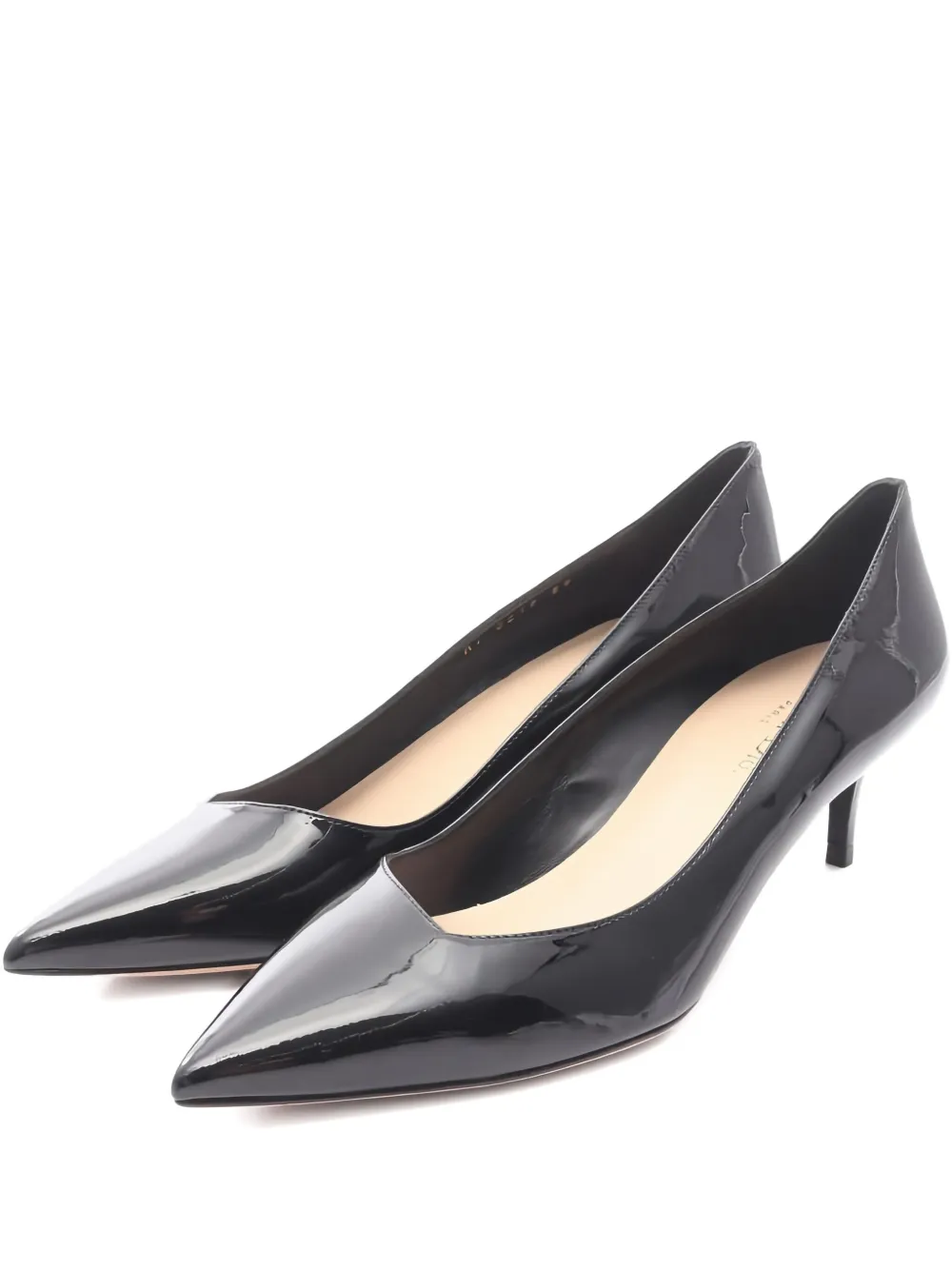 Christian Dior Pre-Owned 2000s 50mm patent leather pumps | Black | Image 1