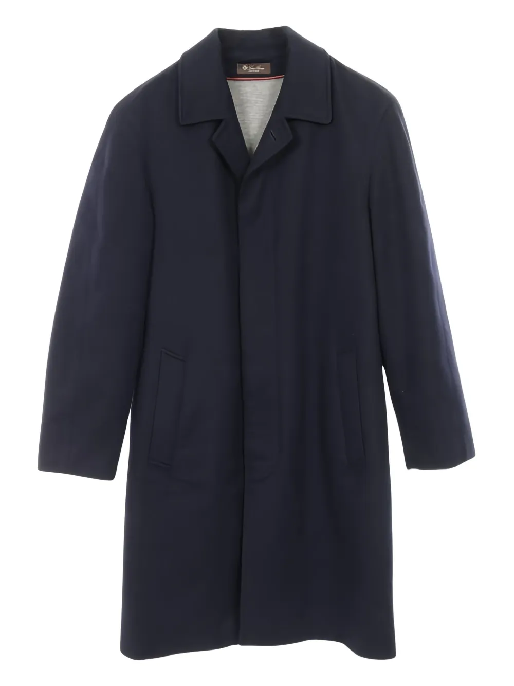 Loro Piana 2010s cashmere coat | Blue | Image 1