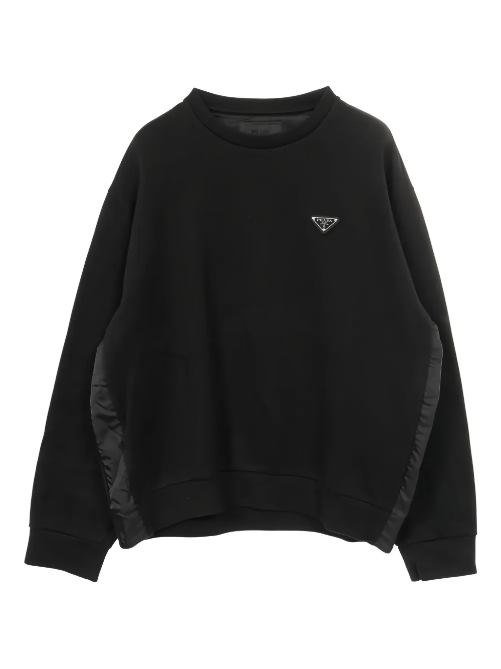Prada Pre-Owned 2010s logo-plaque sweatshirt | Image 2