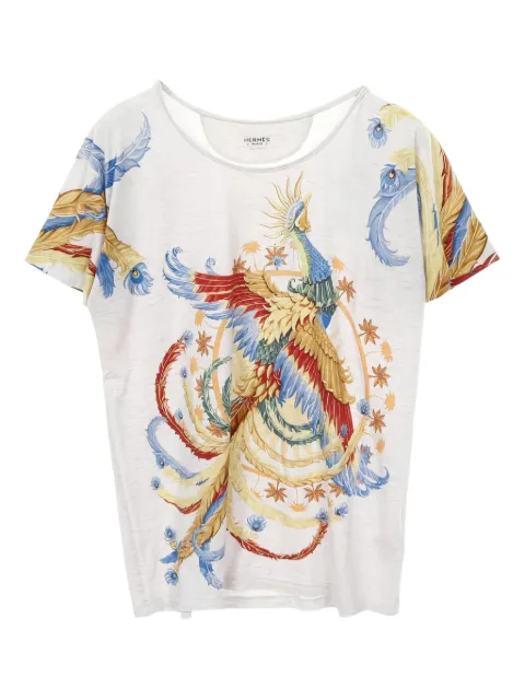 Hermès Pre-Owned 2000s phoenix-print T-shirt