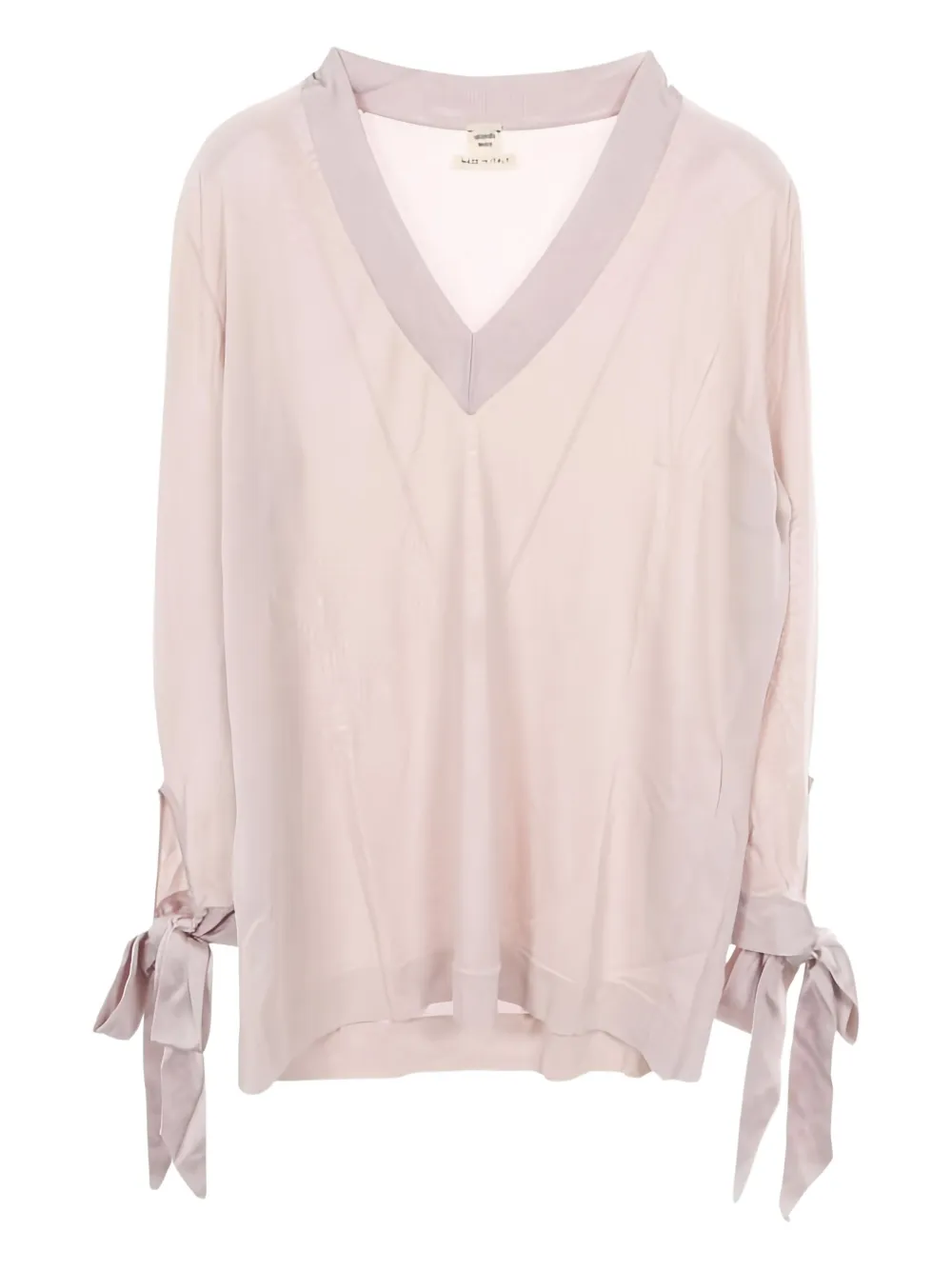 Hermès Pre-Owned 2010s V-neck knitted sweater | Purple | Image 1