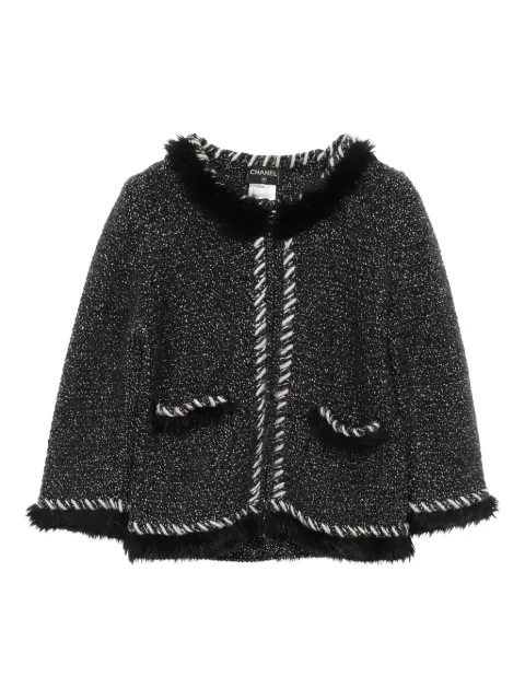 CHANEL Pre-Owned cárdigan tejido 1986-1988