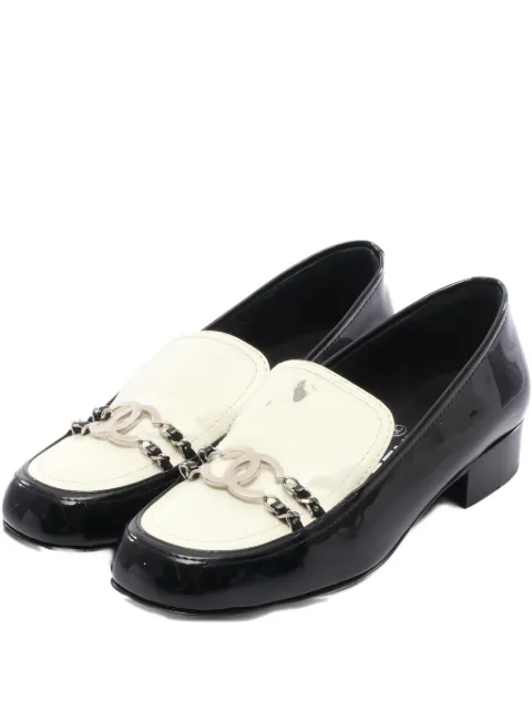 CHANEL Pre-Owned mocasines Coco 1986-1988