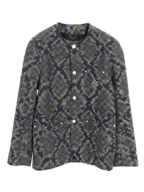 Louis Vuitton Pre-Owned 2010s python-pattern jacket