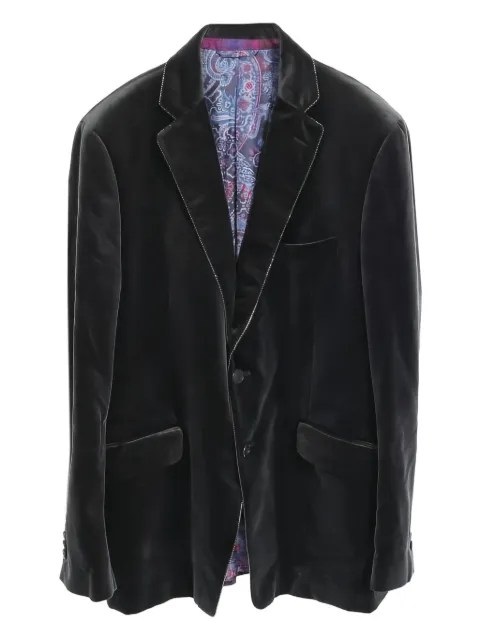Etro Vintage 2010s cotton blazer