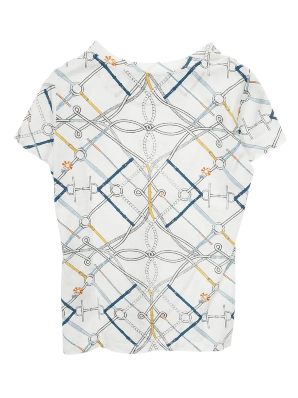 Hermès Pre-Owned 2010s logo-print T-shirt | Image 2