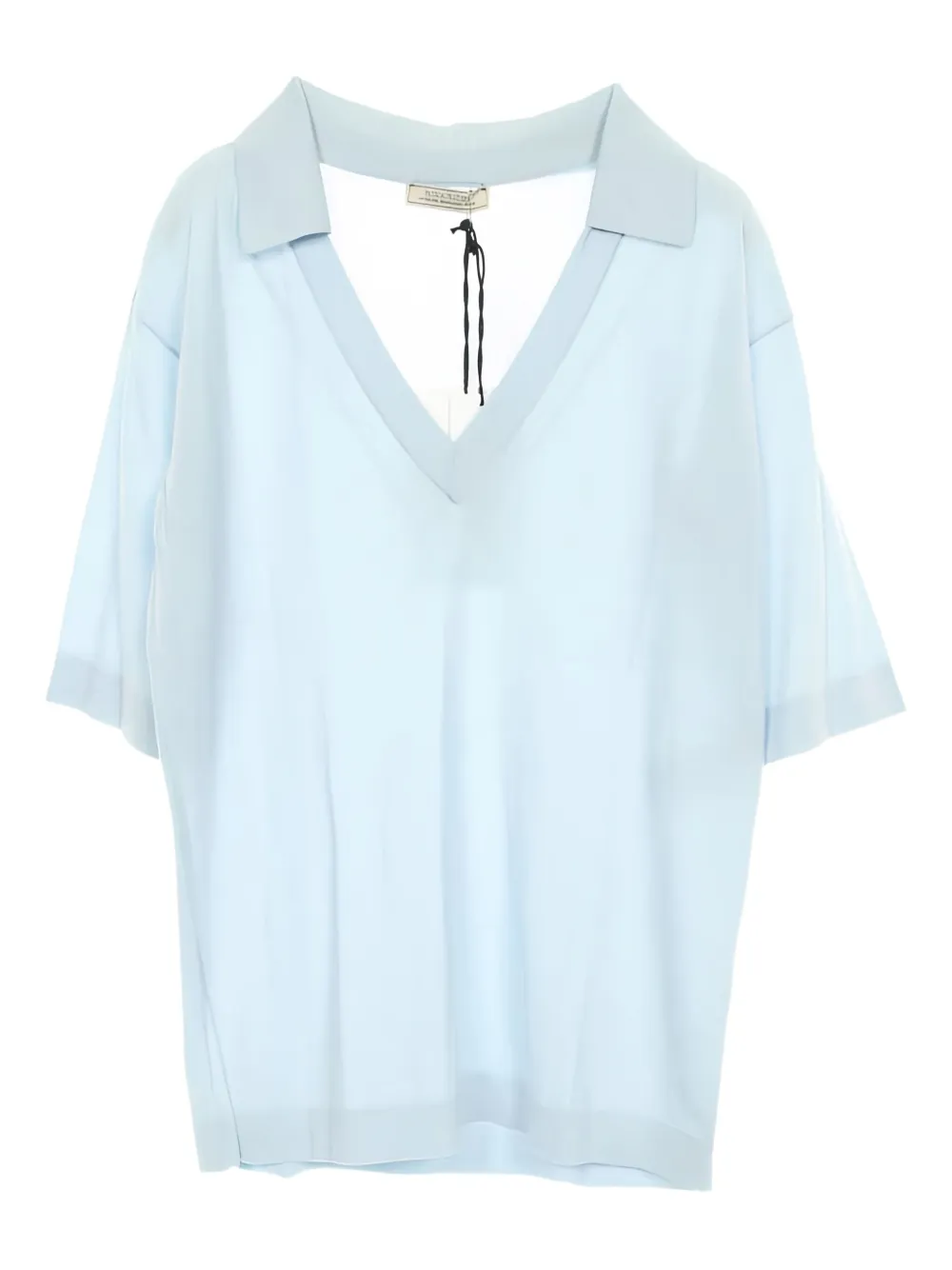 Pre-owned Nina Ricci 2010 Short Sleeve Knitwear In Blue