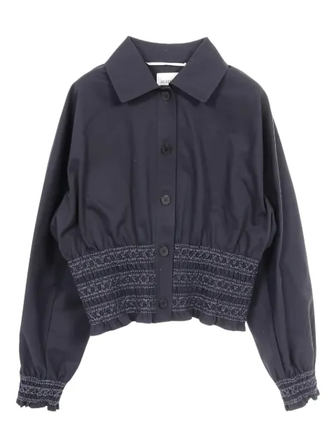 Hermès Pre-Owned 2010 smocks embroidered jacket
