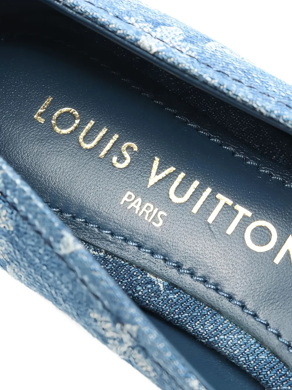 Pre-owned Louis Vuitton 2020 Nina Monogram Bow Ballerina Pumps In Black