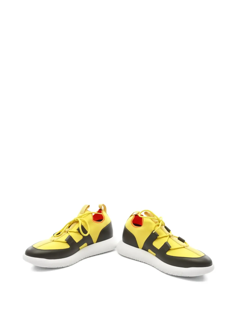 Hermès Pre-Owned 2020 duel leather sneakers | Image 2