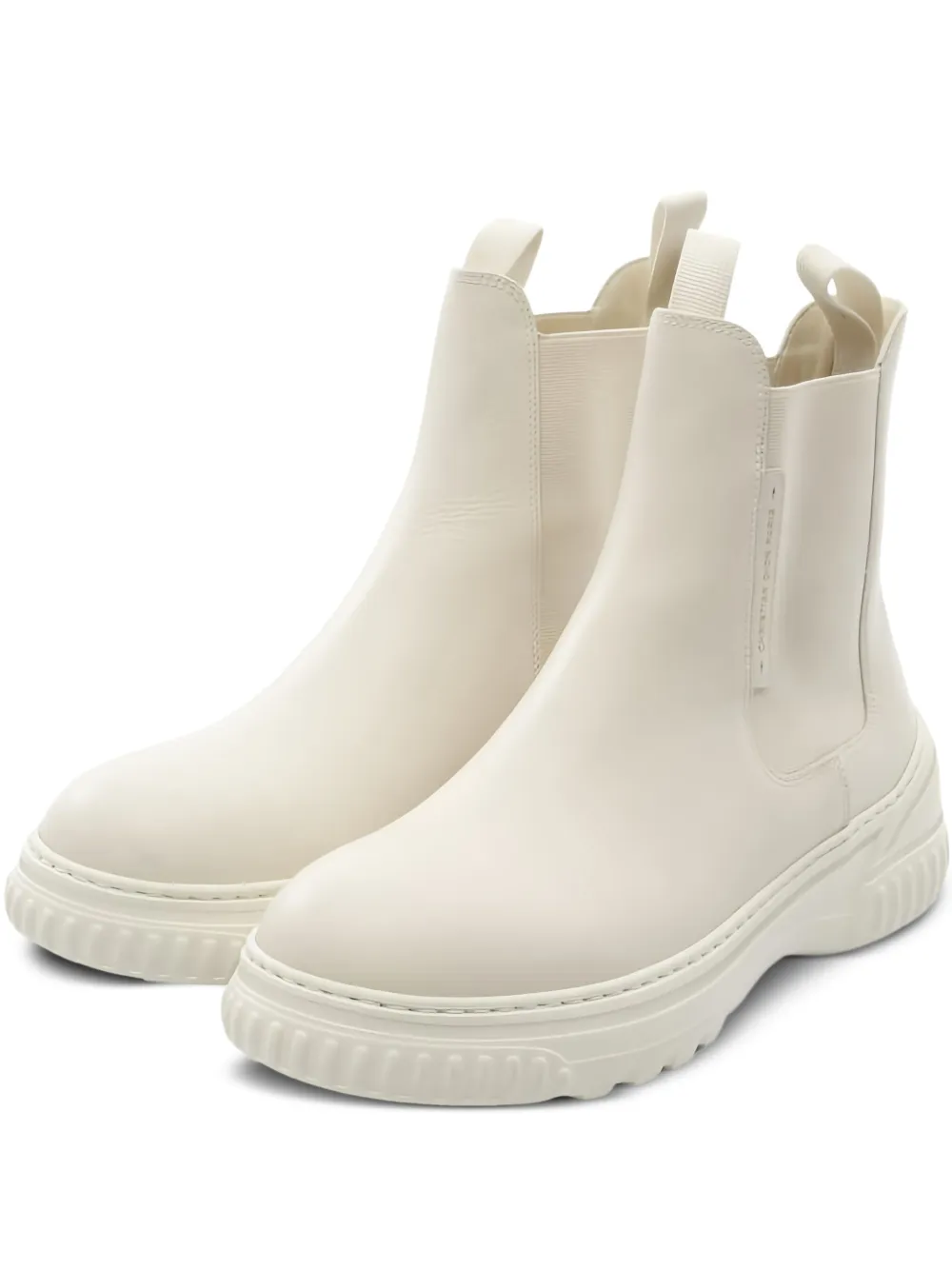 Christian Dior Pre-Owned 2010 side gore leather boots | Neutrals | Image 1