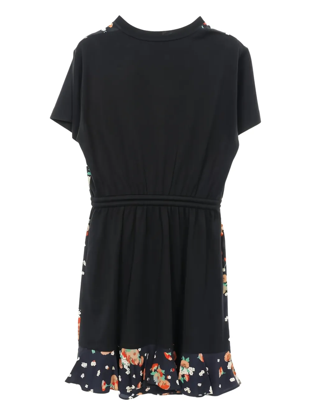 Louis Vuitton Pre-Owned Jurk met bloemenprint en monogram - Zwart
