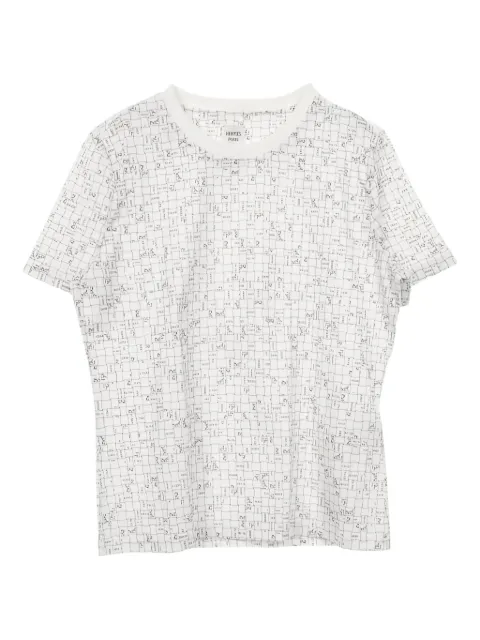 Hermès Pre-Owned 20s patterned T-shirt