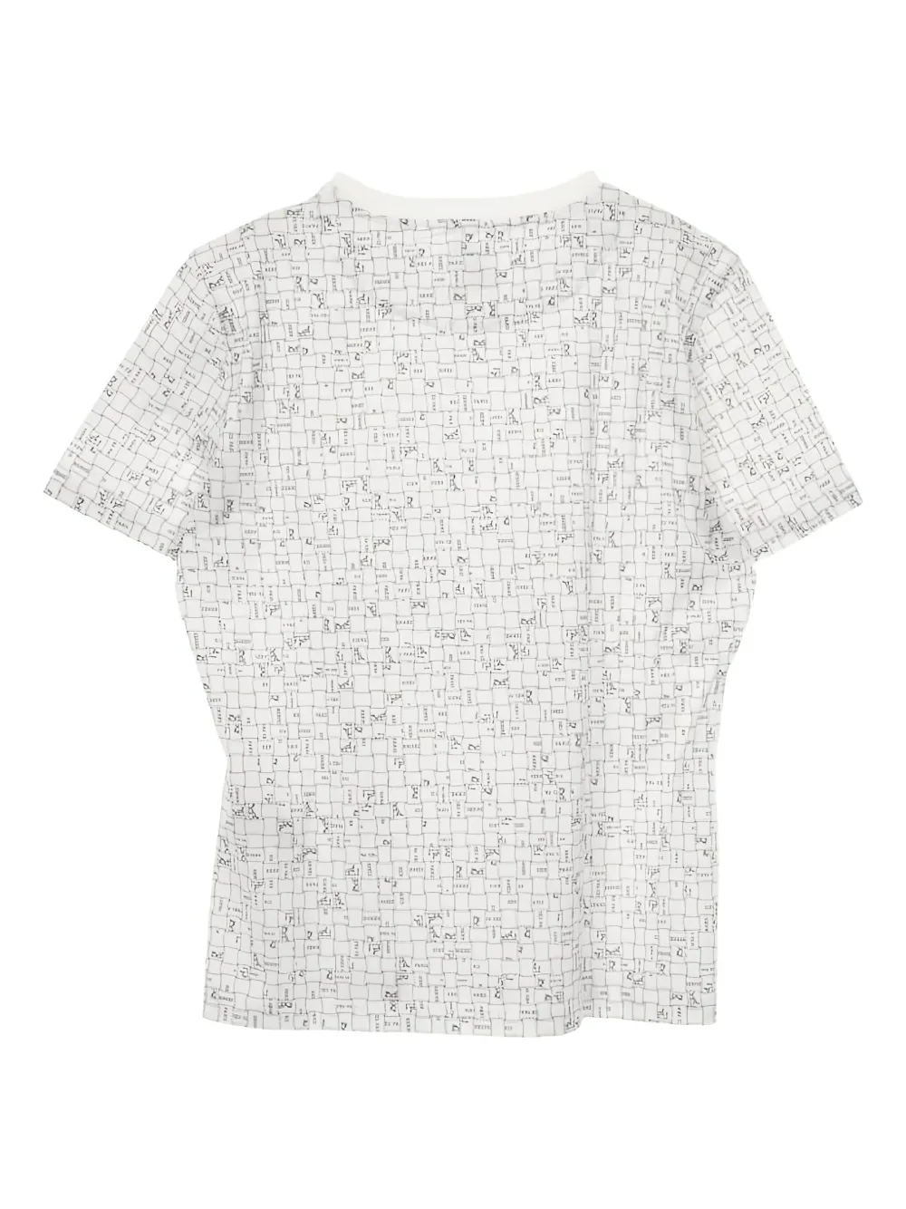 Hermès Pre-Owned 20s patterned T-shirt | Image 2