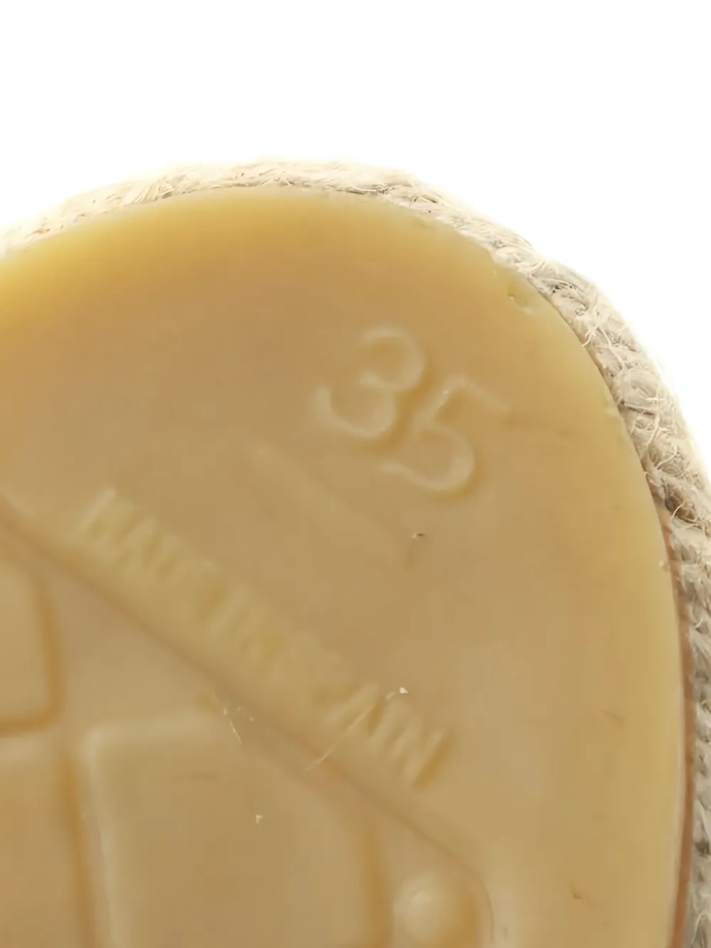Pre-owned Chanel 1986-1988 Logo-detail Espadrilles In White