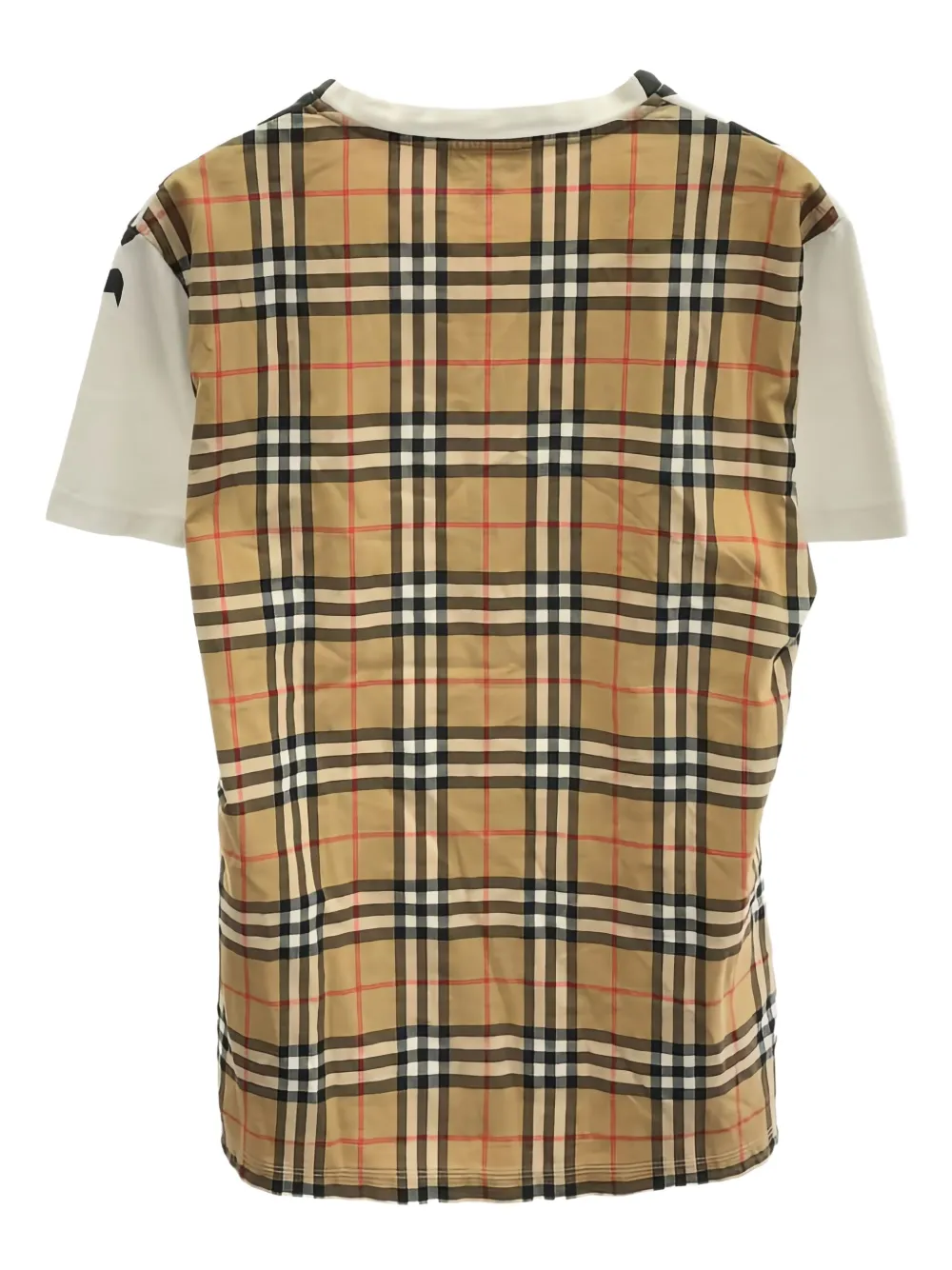Burberry Pre-Owned 00s check-print T-shirt | Image 2