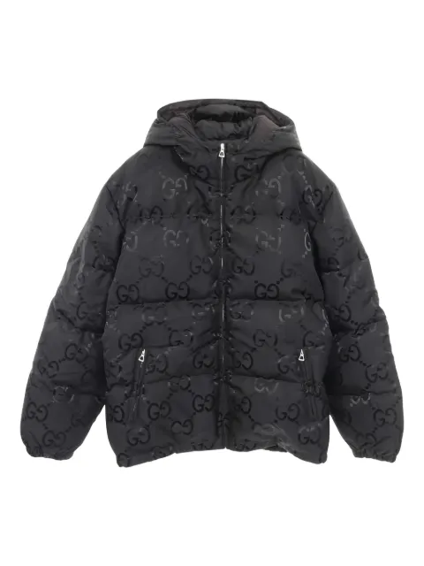 Gucci Pre-Owned 10s GG-pattern hooded jacket