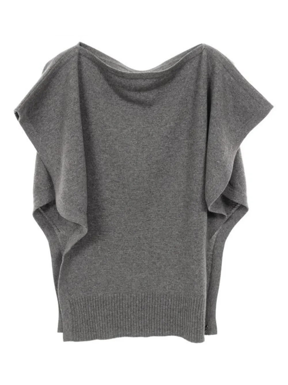 Hermès Pre-Owned poncho con botones | gris | Image 1