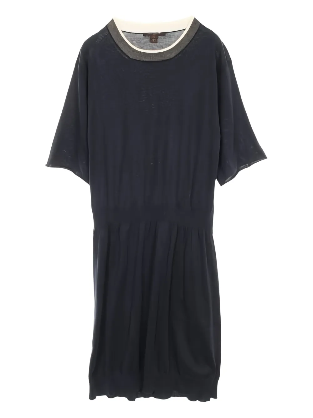 Louis Vuitton Pre-Owned 10s knitted dress | Blue | Image 1