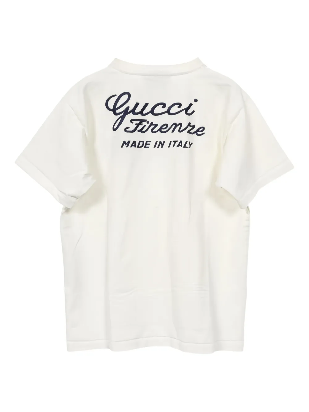Gucci Pre-Owned embroidery crew-neck t-shirt | Image 2