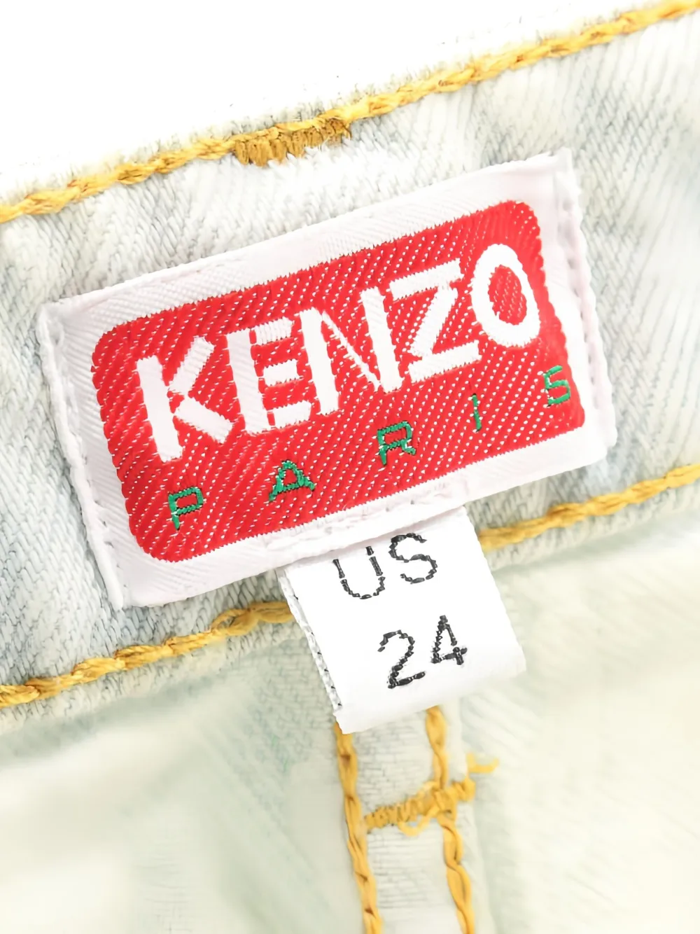 Kenzo Pre-Owned flower-patch jeans | Image 2