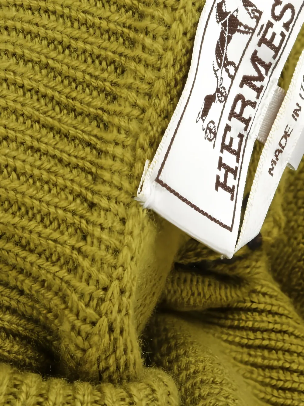 Hermès Pre-Owned roll-neck sweater | Knitted Sweaters | Image 2