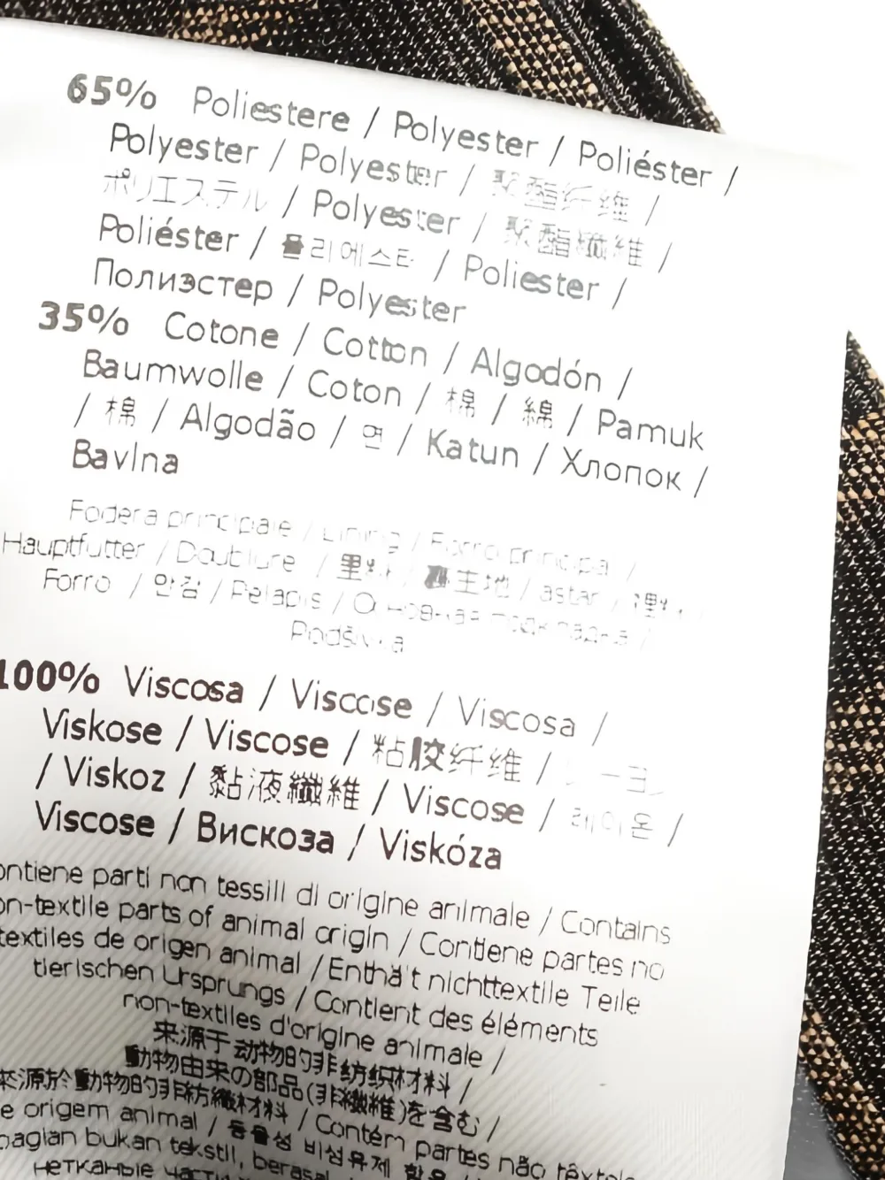 Fendi Pre-Owned Jack verfraaid met kristallen en Zucca patroon Bruin