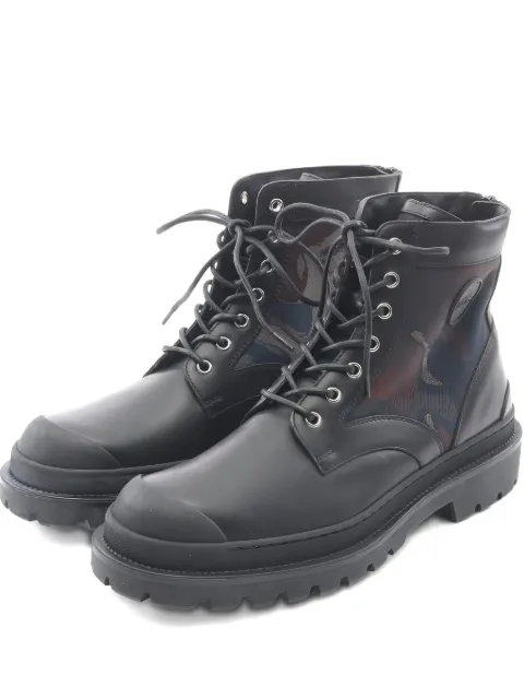 Christian Dior Pre-Owned Explorer leather boots
