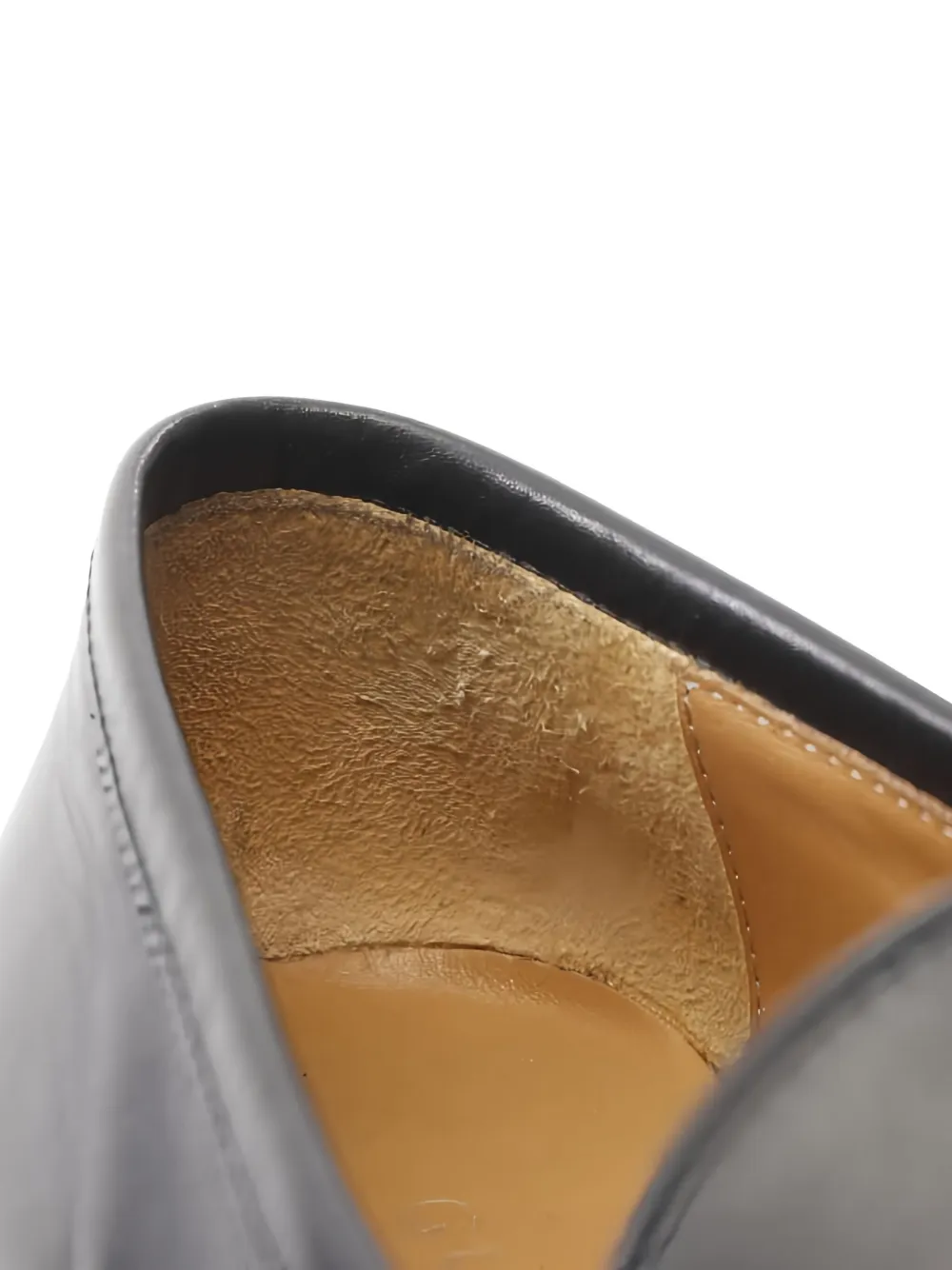 Pre-owned Gucci 20000s Jordaan Horsebit Loafers In Black