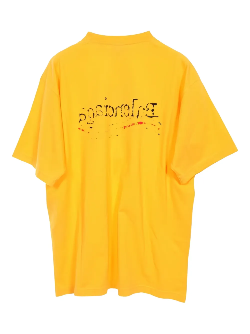 Balenciaga Pre-Owned 2010s bleed-logo T-shirt | Image 2