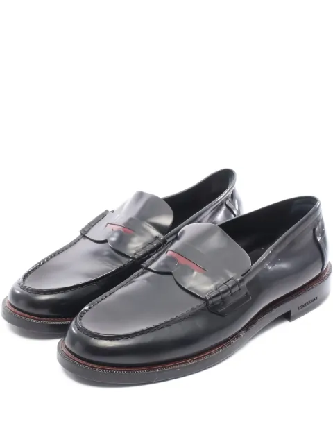 Burberry Pre-Owned 2000s leather loafers