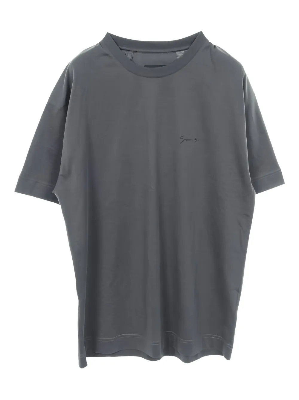 Givenchy Pre-Owned 2010s signature-logo T-shirt | Grey | Image 1